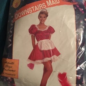 Red Maid Halloween Costume